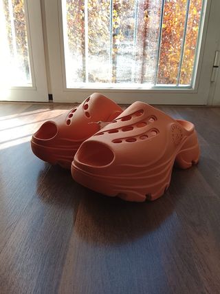 Adidas x Stella McCartney Zuecos Naranja