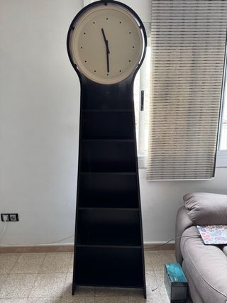 Mueble Estantería con Reloj