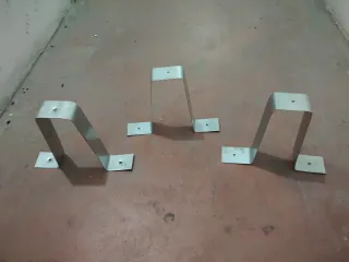 5 Abrazaderas Acero Inoxidable