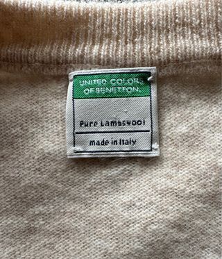 Jersey United Colors of Benetton vintage.