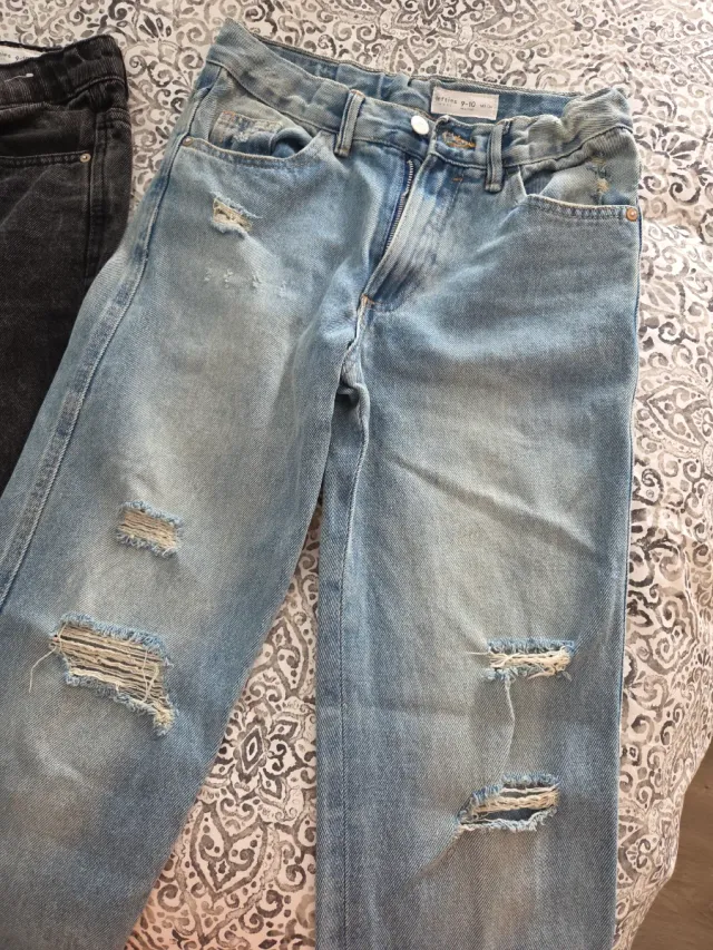 Lote Ropa Niño 10-12 Años: 2 Vaqueros + 2 Sudadera