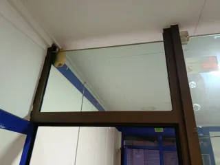 Cristal blindado para mostrador