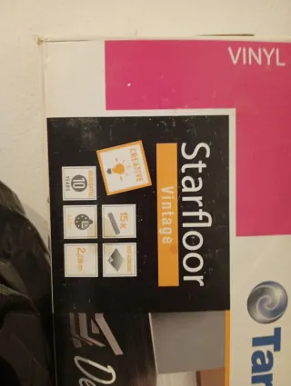 Parquet Adhesivo Gris Oscuro Tarkett