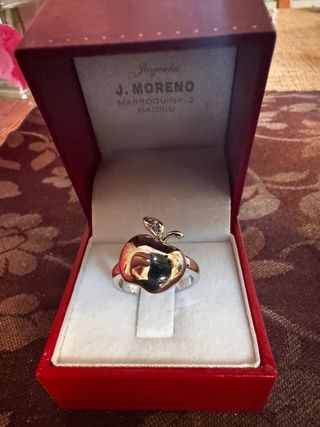 Anillo Joyd'art Plata Ley Apple