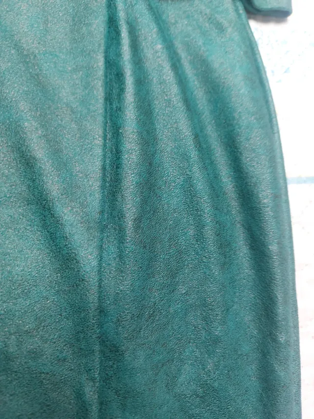 Vestido verde manga larga