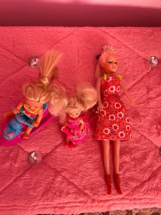 Set bambole con moto d'acqua