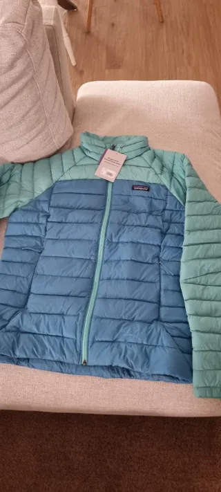 Chaqueta Patagonia Azul y Verde