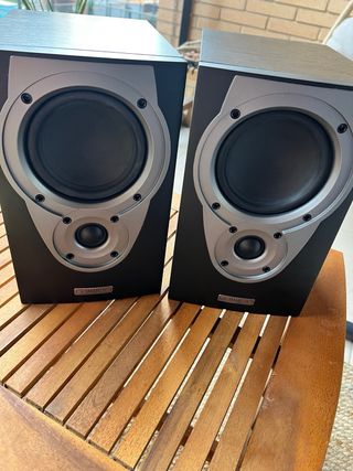 Altavoces Mission Negro/Plata