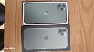 iPhone 11 Pro Max verde - Schermo e vetro posteriore
