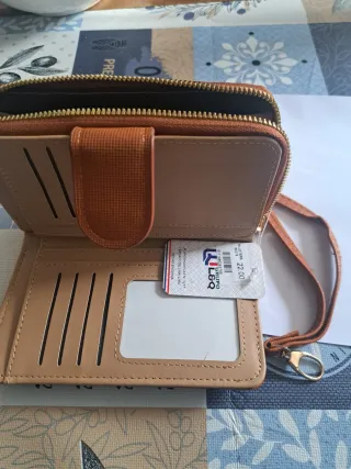 Billetera Mujer Marrón Grupo L&Q