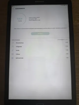 Tablet Samsung Negra