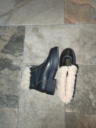 Botas de invierno con forro de borrego