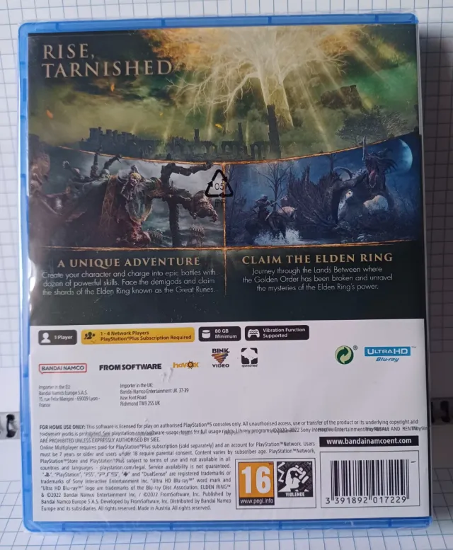 Elden Ring PS5 Bandai Namco (più lingue)
