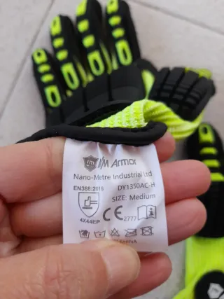 Guantes de Trabajo Antivibración MM Armor