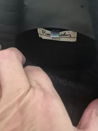 Jersey Cuello Alto Negro Pierre Cardin Mujer