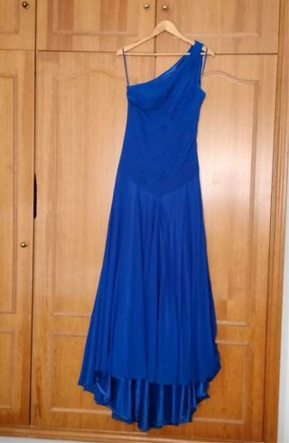 Vestido de fiesta azul