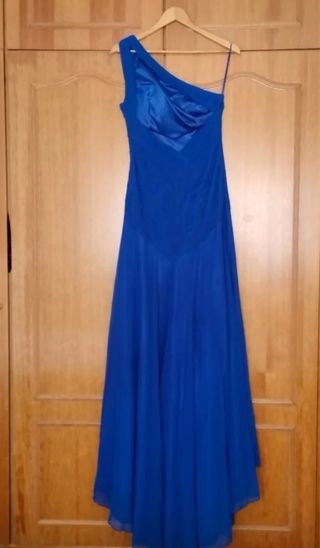 Vestido de fiesta azul