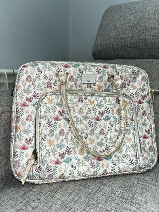 Bolso Maletín Parfois Flores Ordenador