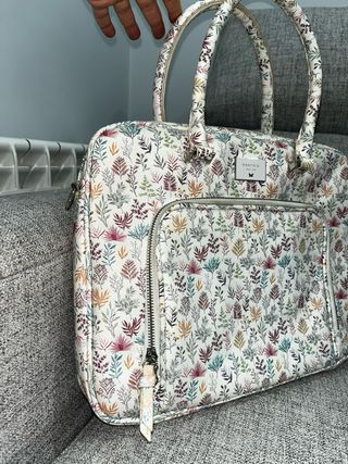 Bolso Maletín Parfois Flores Ordenador