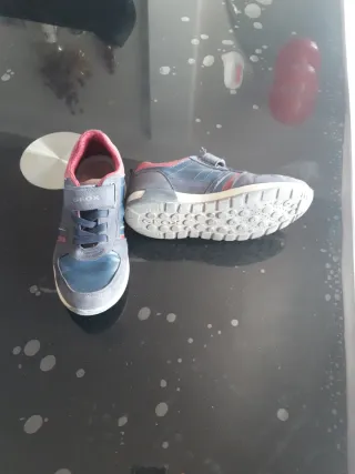Zapatillas Geox niño azul y rojo