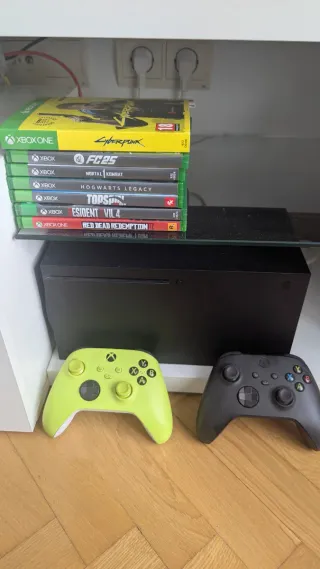 Xbox Series X + 2 Mandos + 6 Juegos