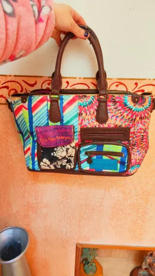 Bolso Desigual Multicolor Patchwork