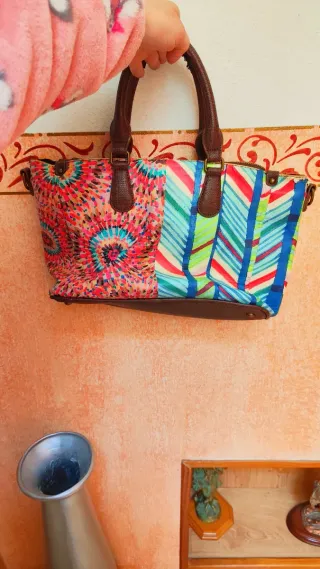 Bolso Desigual Multicolor Patchwork