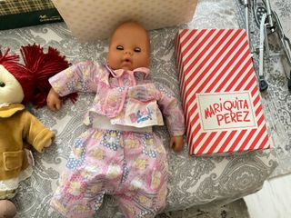 Muñecas vintage en caja