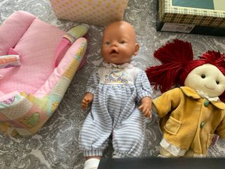 Muñecas vintage en caja