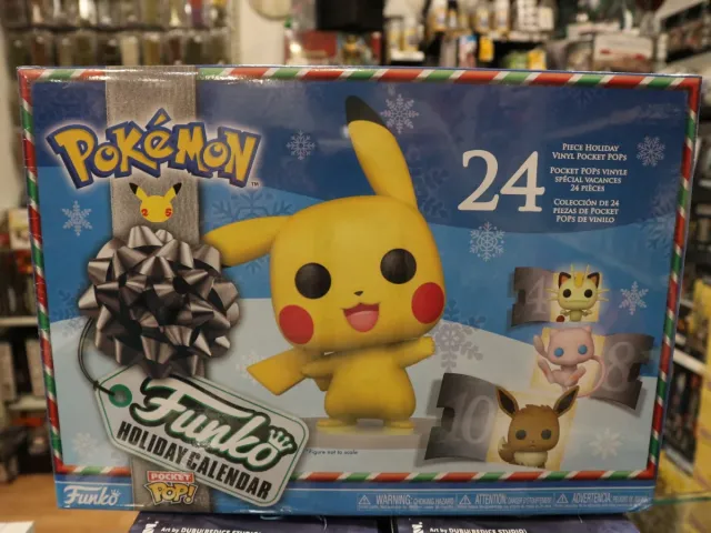 Calendario Avvento Pokémon Funko Pop Nuovo