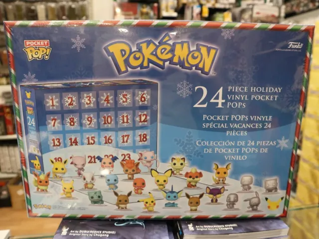 Calendario Avvento Pokémon Funko Pop Nuovo