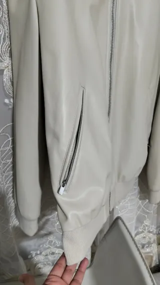 Chaqueta de cuero para hombre