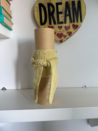 Sciarpa in lana fatta a mano