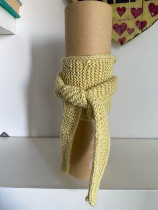 Sciarpa in lana fatta a mano