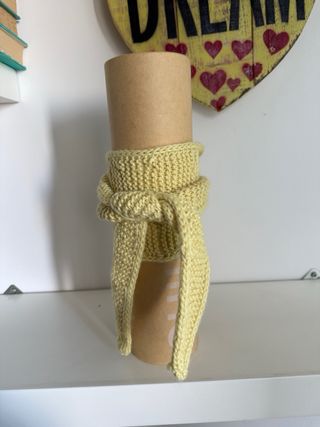 Sciarpa in lana fatta a mano