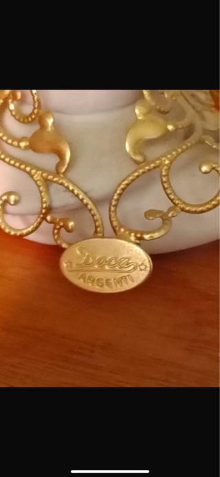 Statuina ballerina Doca Argenti