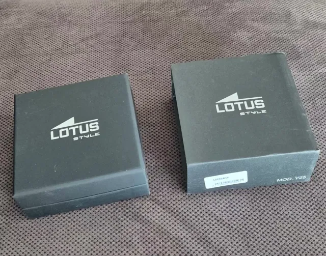 Colgante Cruz Lotus Negro/plateado