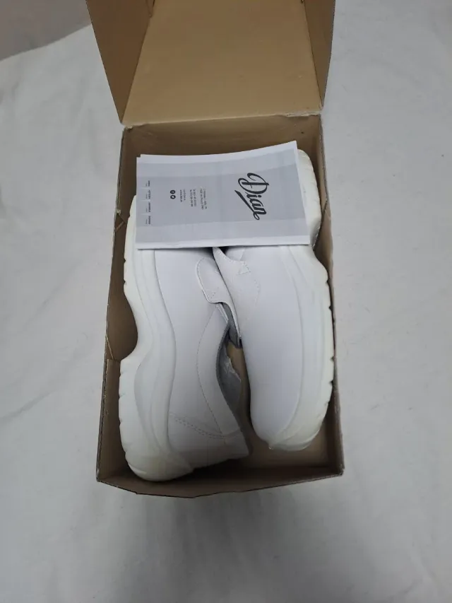 Zapatos de trabajo Dian Talla 46 Blancos