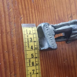 Figura San Cristóbal Montpic Barcelona Antigua