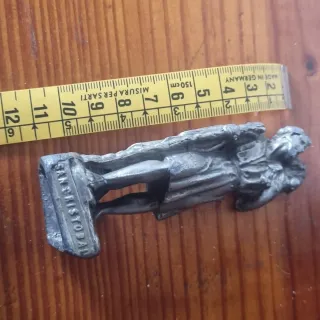 Figura San Cristóbal Montpic Barcelona Antigua