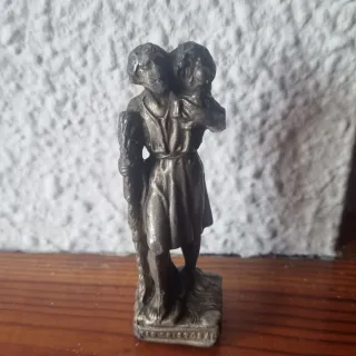 Figura San Cristóbal Montpic Barcelona Antigua