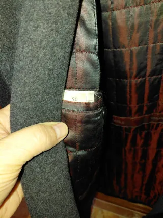 Abrigo Caramelo Talla 50 Hombre