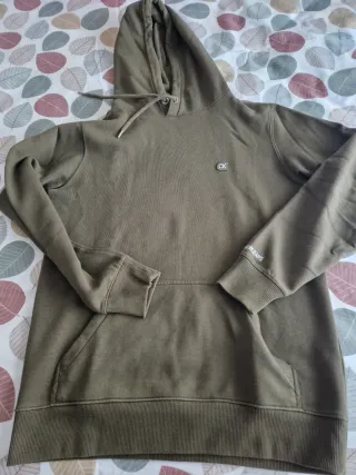 Sudadera Calvin Klein Verde Oliva