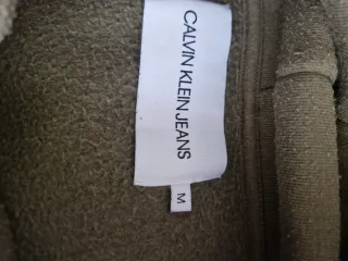 Sudadera Calvin Klein Verde Oliva