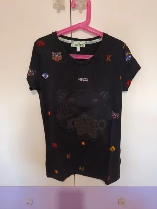 Camiseta Kenzo Negra Talla S