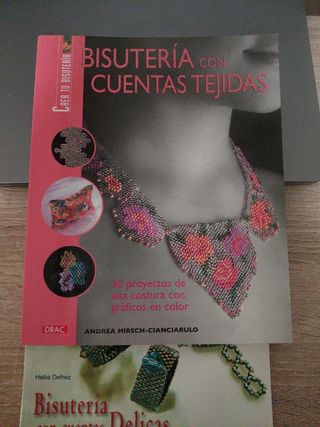Bisuteria con cuentas tejidas/ Knit Beads Jewel...