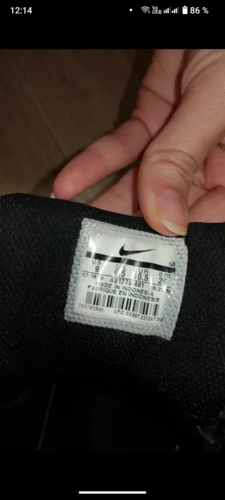 Nike AQ1778-001 Talla 9 US