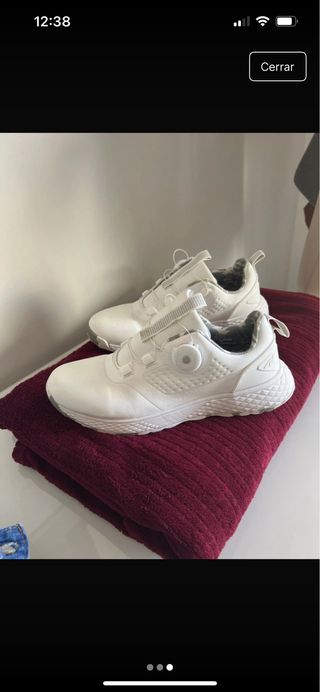 Zapatos de golf blancos talla 39