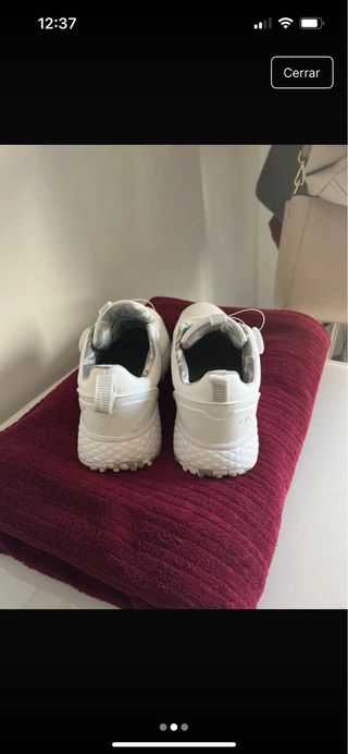 Zapatos de golf blancos talla 39