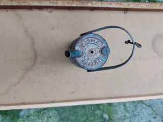 Lámpara antigua de carburo